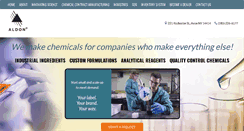 Desktop Screenshot of aldon-chem.com